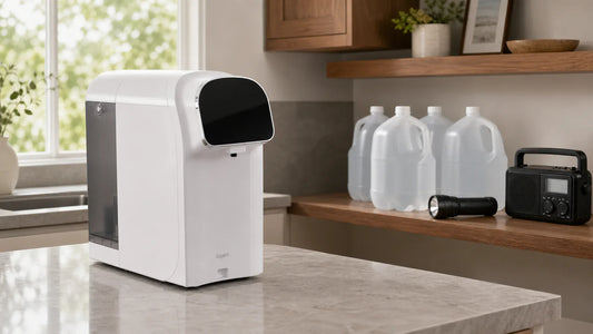 Can a Countertop RO Filter Replace Your Emergency Water Plan? What It Can and Can't Do