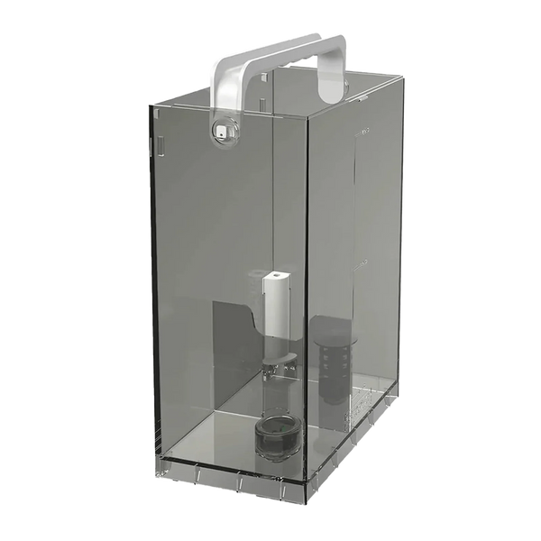 Portable countertop water filter with UV sterilization, removes heavy metals, no installation needed