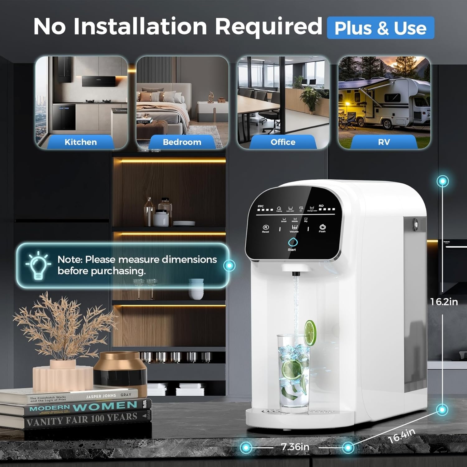 Aigerri Countertop Reverse Osmosis Water Filter - aigerri.com